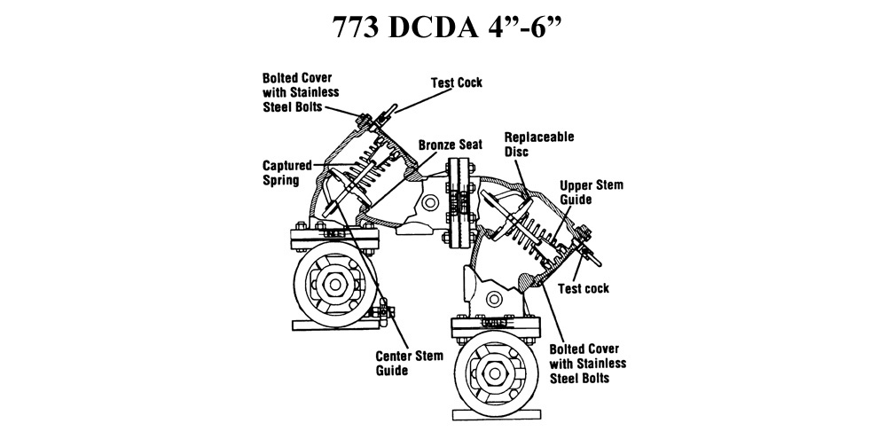 Schematic for Watts 773DCDA 4" - 6"